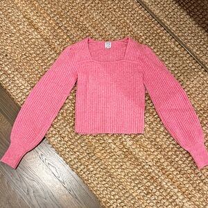 Cake for Dinner pink sweater